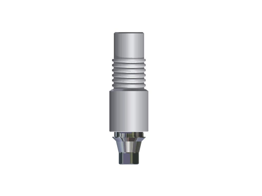 Castable Chrome Base Cone Morse NP Ilustracion